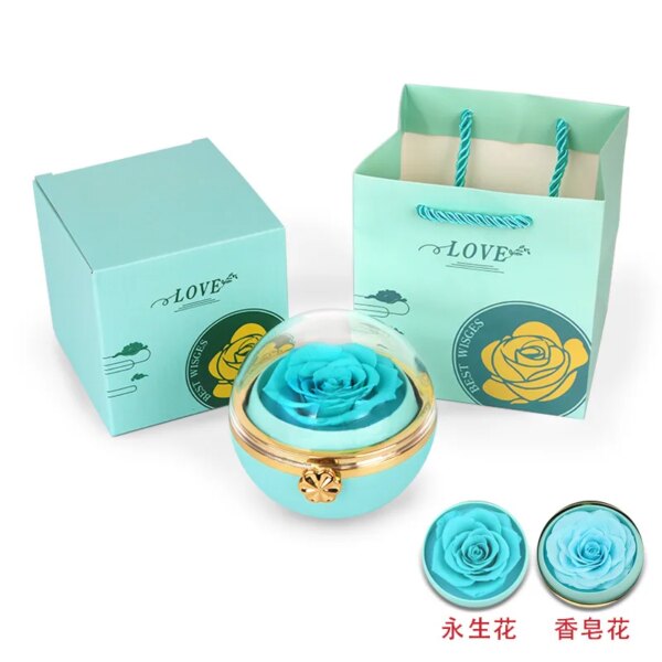 Customized wholesale New round acrylic gift box necklace jewelry display box with logo