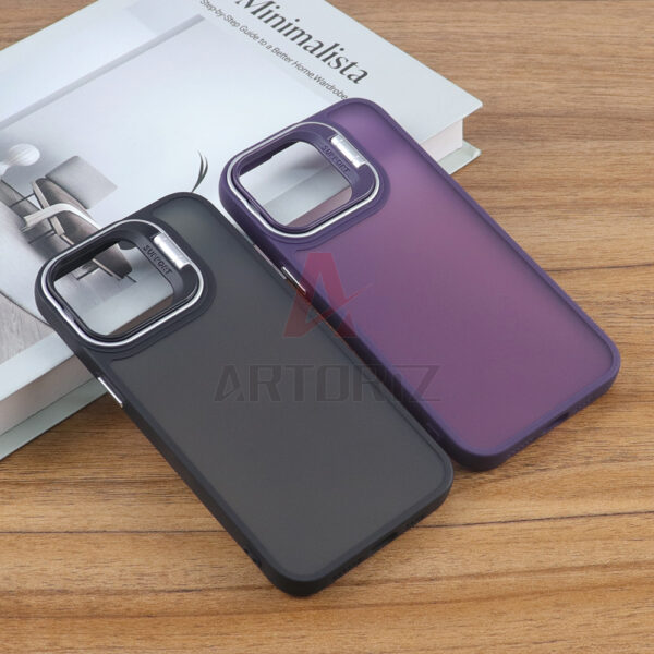 fashion kickstand case matte phone case for iphone | IP037 - Image 3