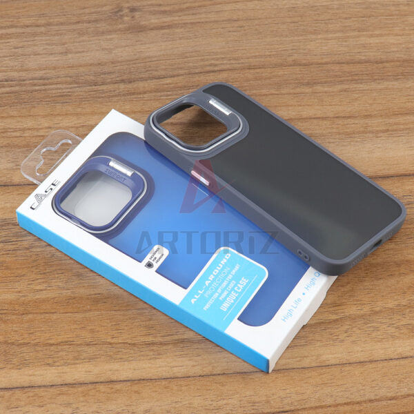 fashion kickstand case matte phone case for iphone | IP037 - Image 5