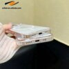 Luxury Magnetic Acrylic Transparent PC Slim Cases For iPhone 16 15 14 13 Pro Max Wireless Charge Shockproof Phone Case