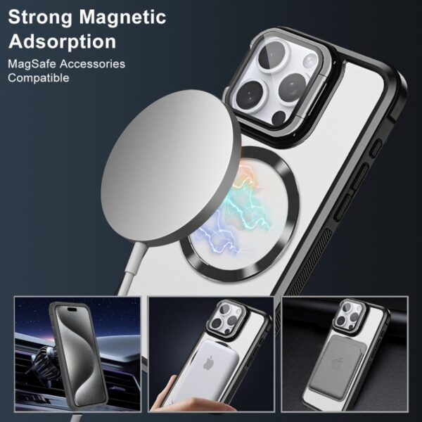 Magnetic clear mobile phone case for iPhone | IP094 - Image 4