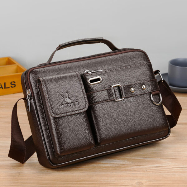 men's new single shoulder bag men leisure large capacity handbag business Single Shoulder Messenger Bag men's bag