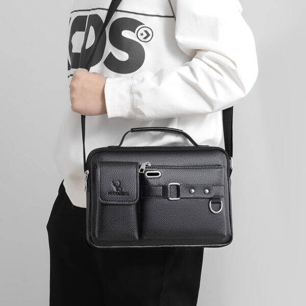 men's new single shoulder bag men leisure large capacity handbag business Single Shoulder Messenger Bag men's bag