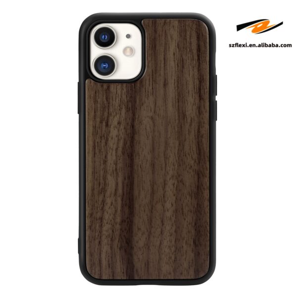 Real Wood Back Case For iPhone 13 12 11 14 15 pro max Genuine Wooden Hard PC Phone Shell For iPhone 12 Pro