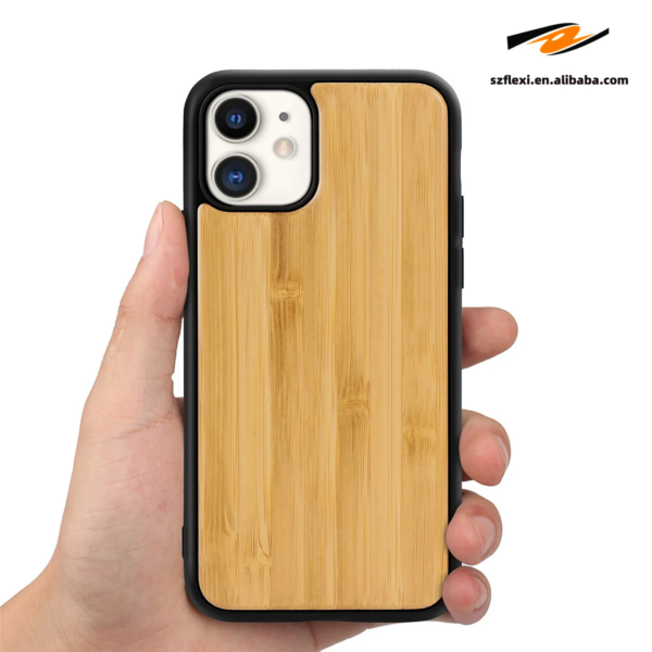 Real Wood Back Case For iPhone 13 12 11 14 15 pro max Genuine Wooden Hard PC Phone Shell For iPhone 12 Pro