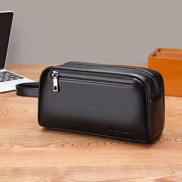 Whosale Men's Clutch Bag Password Lock Anti Pu Leather Bag Large Capacity Business Hand Bag For Men