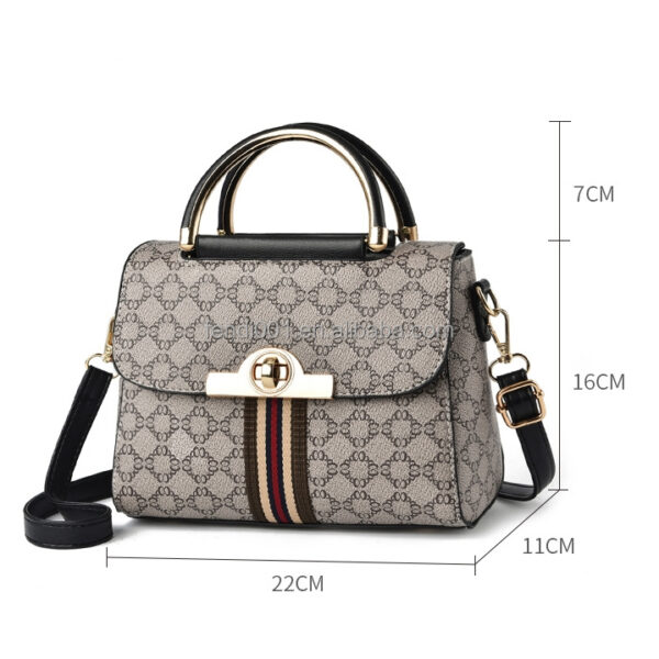 New Arrival Luxury Designer Women Pu Zipper Shoulder Bag Ladies Work Travel Crossbody Bags Girl Handbag for Woman 2024