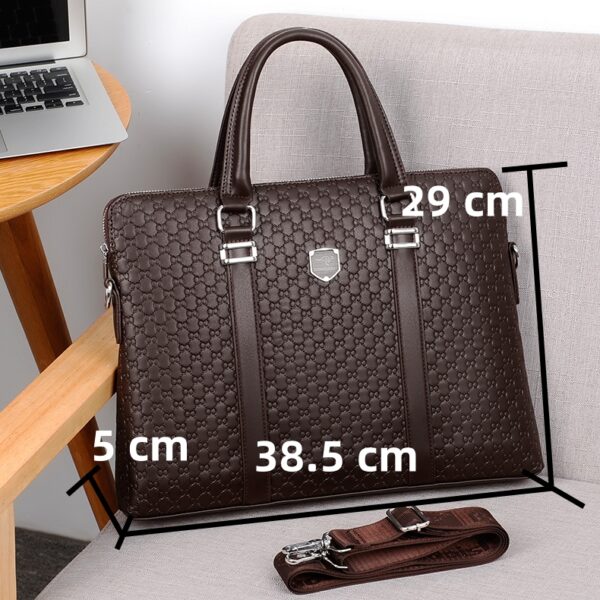 2024 Factory Manufacturer Bags for Man Luxury Leather Man's Handbags Business Style Man's Message Bags