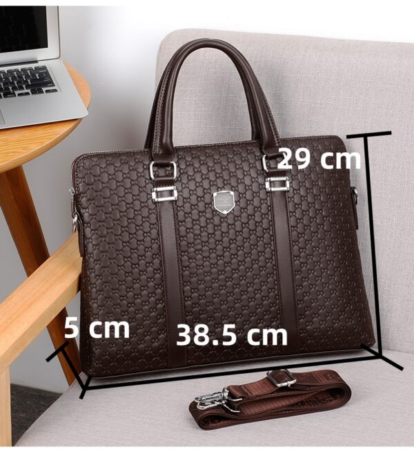 2024 Factory Manufacturer Bags for Man Luxury Leather Man's Handbags Business Style Man's Message Bags