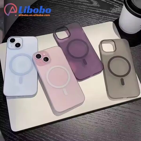 Clear Transparent for Magnetic Wireless Charging Phone Case for Phone | FF16039 - Image 6