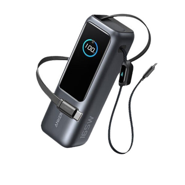 ANKER Zolo 165W Power Bank With Dual Line Power Bank Fast Charging 25000mAh Mobile Power Bank A1695 Positive