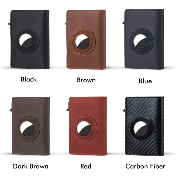 Carbon Fiber Leather Smart Wallet  for Men