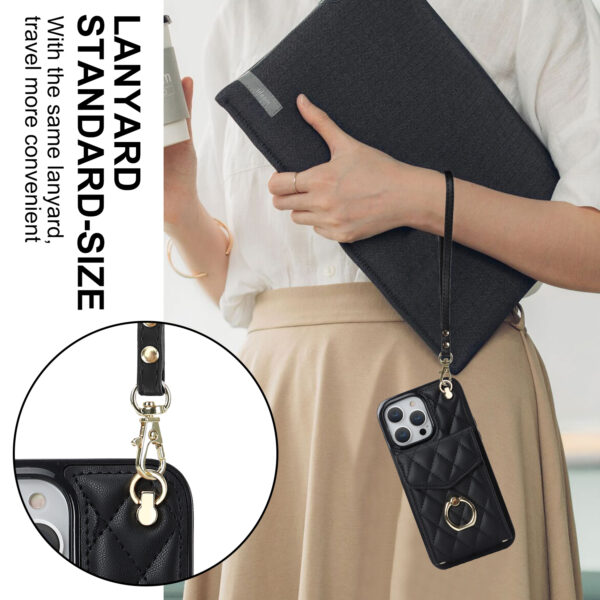 Crossbody Bag Luxury Accordion Card Pocket PU Leather Wallet Phone Case for Samsung S23 Ultra Leather case Back Covers