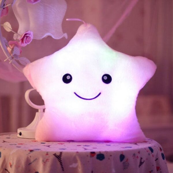 Custom Your Design Birthday for Kids Boys Girls Light Stuffed Animal Toys Plush Pillows Night Light up Twinkle LED Star