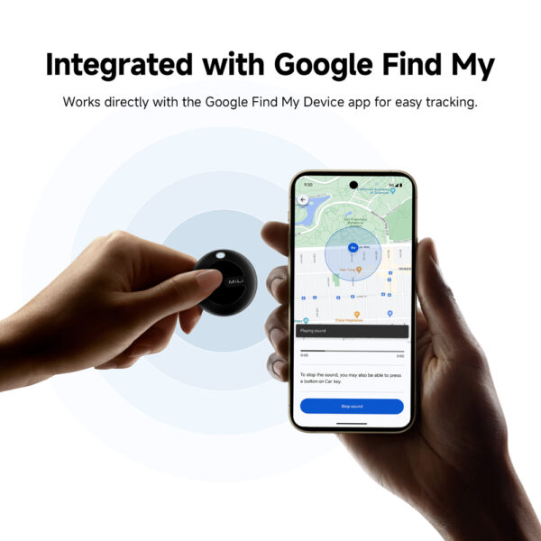 Google Certified Android Tag Waterproof for airtag Works With Google Find My Device App Compatible With All Android Devices