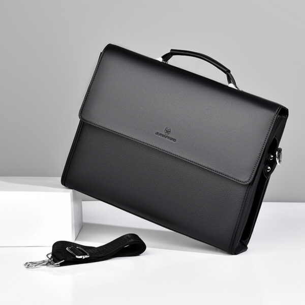 Hot Selling Brand Classic Design Men's Messenger Bag PU Leather Business Travel Bag