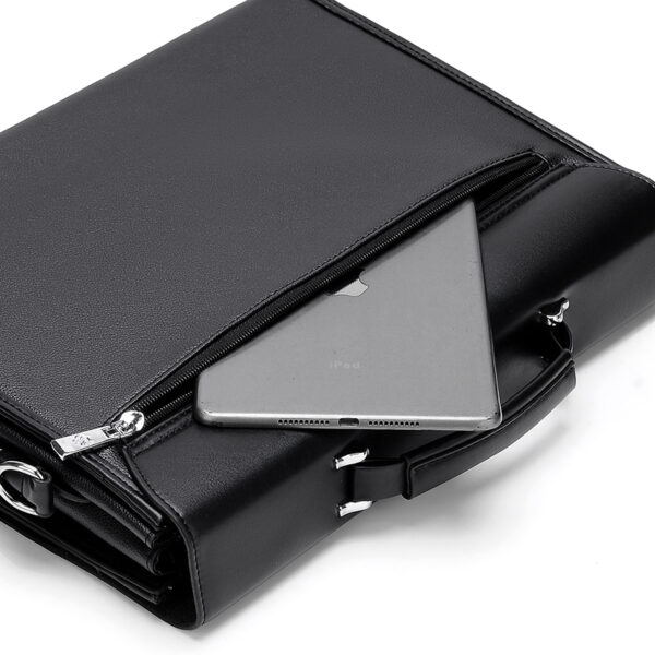 Hot Selling Brand Classic Design Men's Messenger Bag PU Leather Business Travel Bag