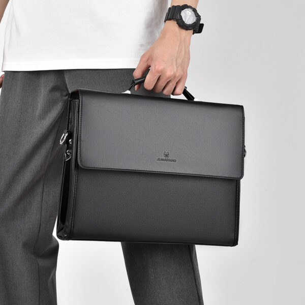Hot Selling Brand Classic Design Men's Messenger Bag PU Leather Business Travel Bag