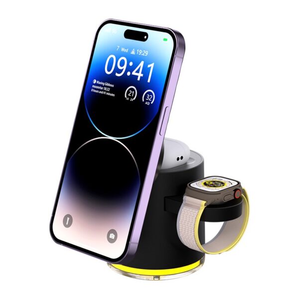 IPhone/iWatch/AirPods Wireless Charger Stand