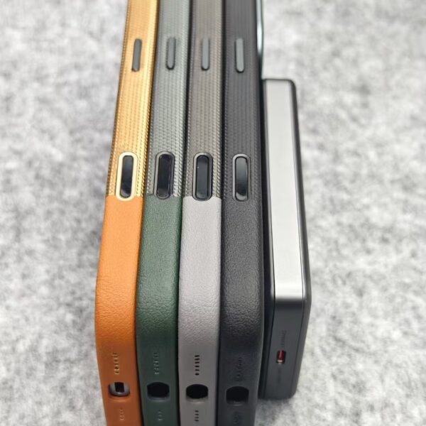 Luxury Business Hit Color Relief Leather Case for iPhone 16 Promax 15 14 13 Pro Max Magnetic Wireless Charging Alloy Lens Cover