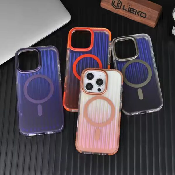 Airbag Shockproof Phone Case with Metallic Buttons for iPhone | FF16015