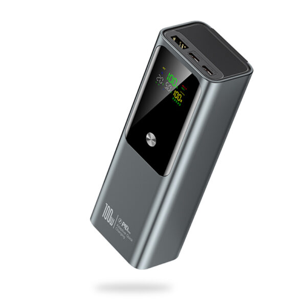 New 20000mAh Portable Battery Bank Charger for iPhone and Laptop 100W LED Display External Power Charger