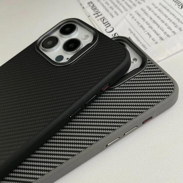New Design Metal Lens Holder Phone case for iphone 15 14 13 12 Pro Max for iphone 15 Luxury Carbon Fiber case