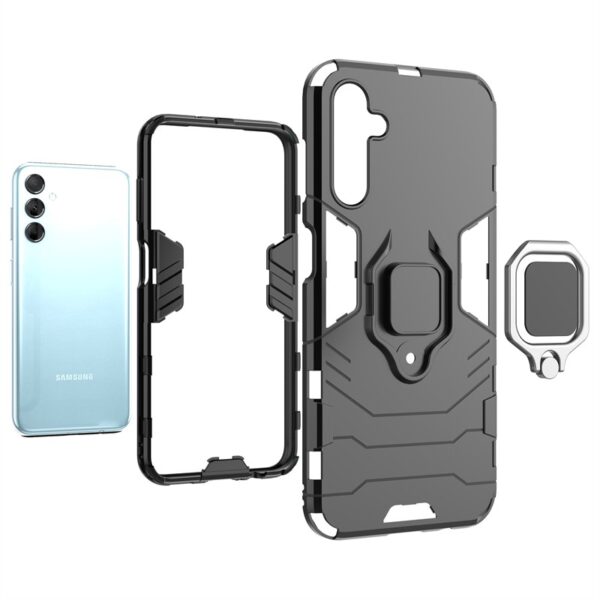 Panther Stand Ring Case for Samsung Galaxy M14 5G M54 M34 M13 4G M53 M33 M23 M52 M32 M51 M31S M01 M31 M21S Hard Back Cover Cases