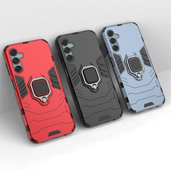 Panther Stand Ring Case for Samsung Galaxy M14 5G M54 M34 M13 4G M53 M33 M23 M52 M32 M51 M31S M01 M31 M21S Hard Back Cover Cases