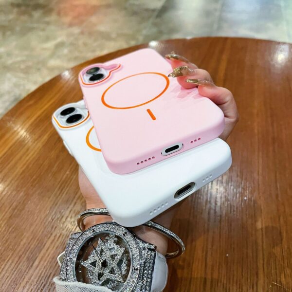 Thin Matte Skin Friendly N52 Strong Magnetic Mobile Phone Case for iPhone 16 15 14 13 12 Pro Max 16Plus Shockproof Hard PC Cover