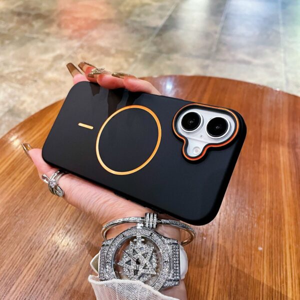 Thin Matte Skin Friendly N52 Strong Magnetic Mobile Phone Case for iPhone 16 15 14 13 12 Pro Max 16Plus Shockproof Hard PC Cover