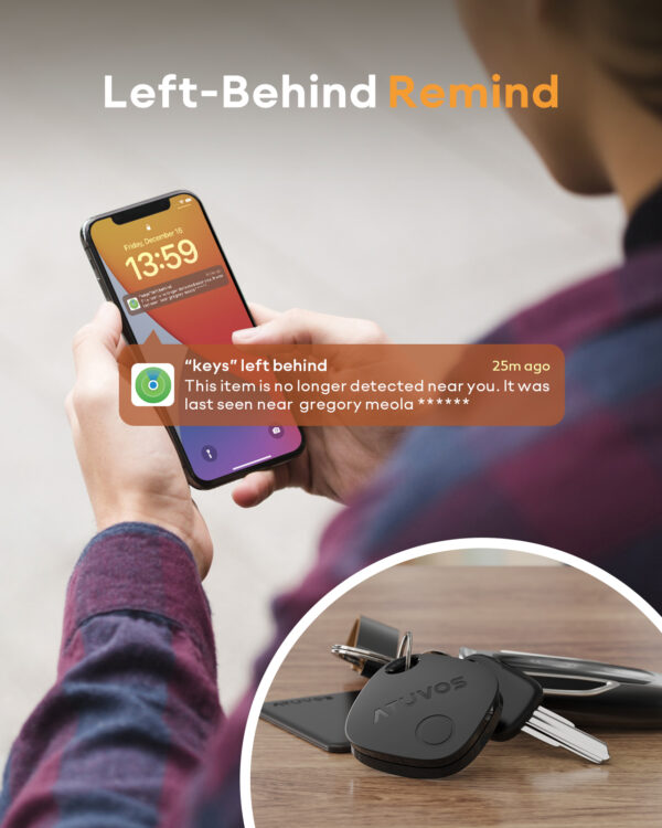 Vocolinc 2024 Best Selling MFI Certified Bluetooth Vehicle Positioning Detector Smart GPS Tracker Locator Personal Use Available
