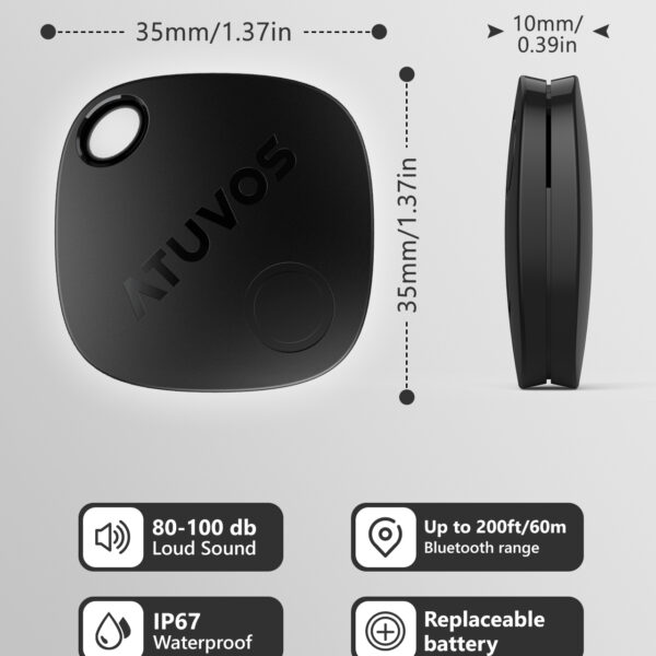 Vocolinc 2024 Best Selling MFI Certified Bluetooth Vehicle Positioning Detector Smart GPS Tracker Locator Personal Use Available