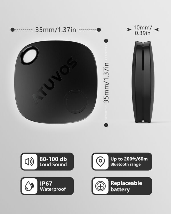 Vocolinc 2024 Best Selling MFI Certified Bluetooth Vehicle Positioning Detector Smart GPS Tracker Locator Personal Use Available