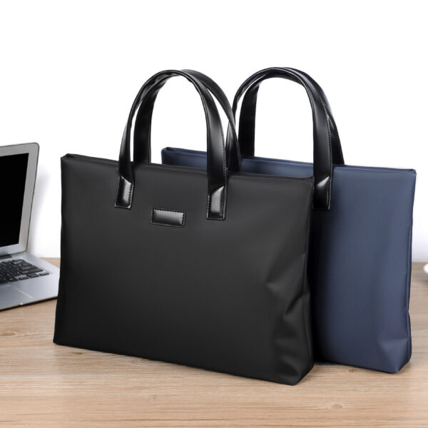 Waterproof Material With Light Weight Men's Soft Handle Travel Work Laptop Case Bag Protective Bag