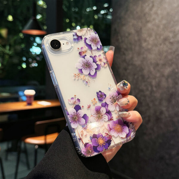 2025 Hot Trend Best Selling New for iPhone 16e Mobile Phone Case Flower Back Cover for iPhone 16 Pro Max 16 Pro