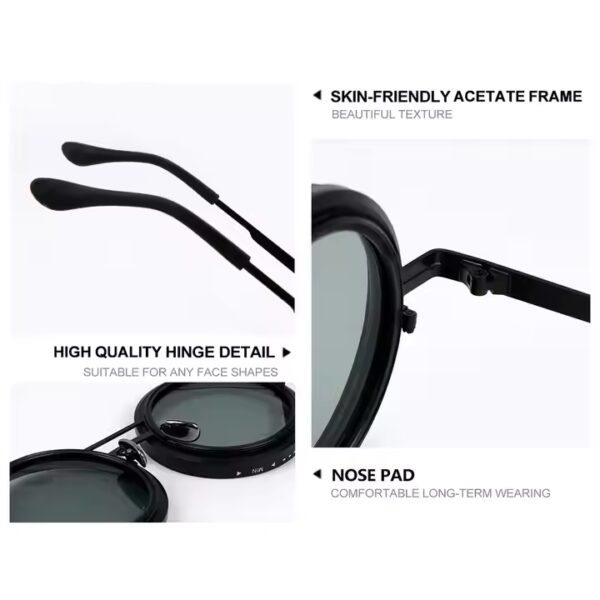 1-9 Gear Auto Tint Eyewear – Stylish UV400 Unisex Sunglasses for Outdoor Use LA001 - Image 3
