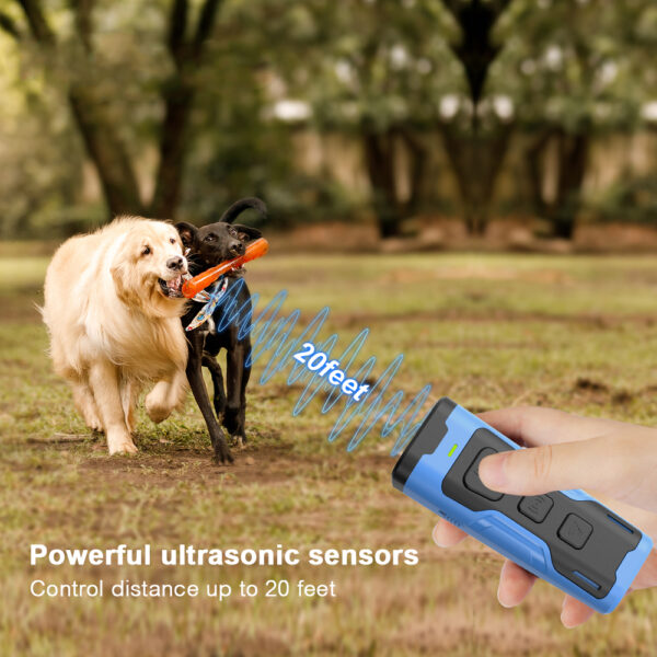 A Mazon Hot Anti Barking Trainer Stop Barking Rechargeable Ultrasonic Bark Control Dog Repeller