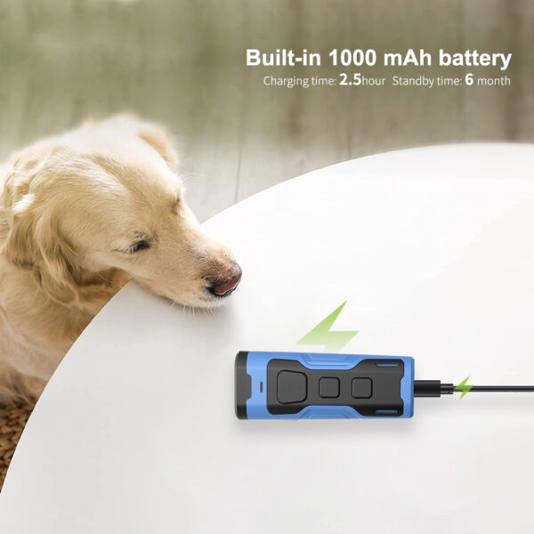 A Mazon Hot Anti Barking Trainer Stop Barking Rechargeable Ultrasonic Bark Control Dog Repeller