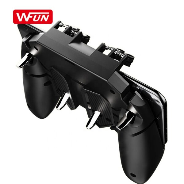 AK66 PUBG Controller Six Finger Gamepad for PUBG Free Fire Key Button Joystick Gamepad With L1 R1 Trigger