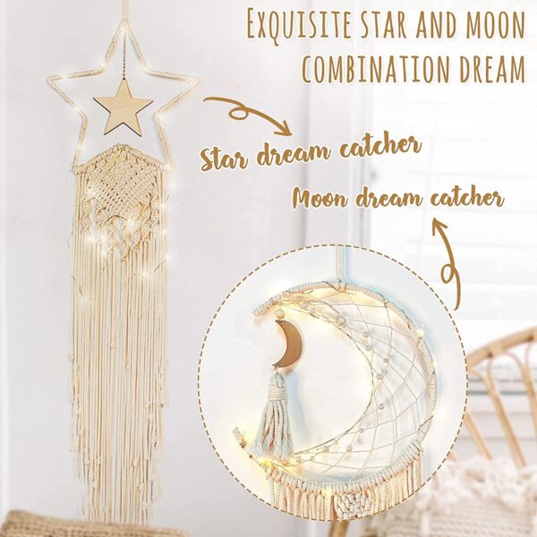 Birthday Party Baby Shower Bridal Shower Wedding Nursery Baby Room Decor Handmade Dreamcatchers Macrame DIY Dream Catcher Kits