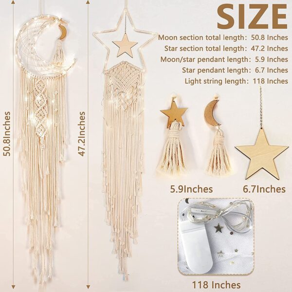 Birthday Party Baby Shower Bridal Shower Wedding Nursery Baby Room Decor Handmade Dreamcatchers Macrame DIY Dream Catcher Kits