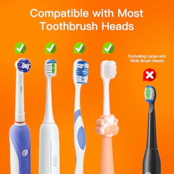 Bitvae BV X122 Toothbrush Cleaner LED Smart Screen Rechargeable Wall Mount Toothbrush Holder for Bathrooms