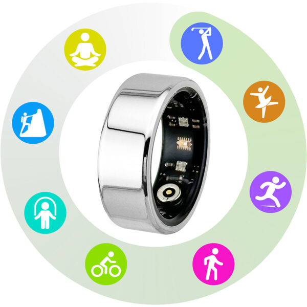 Health Care Ring Smart Daring Heart Rate Sleep Activity Multisports GPS Fitness tracker Smartring APP Smart Ring