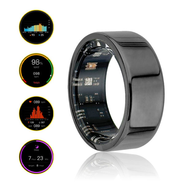 Health Care Ring Smart Daring Heart Rate Sleep Activity Multisports GPS Fitness tracker Smartring APP Smart Ring