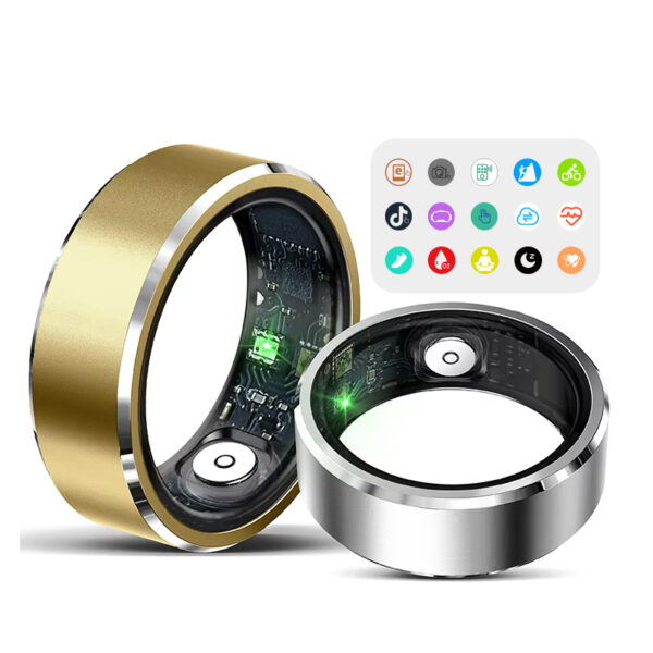 Health Care Ring Smart Daring Heart Rate Sleep Activity Multisports GPS Fitness tracker Smartring APP Smart Ring