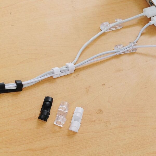 Hot Sale Usb Holders Clips Self-adhesive Cable Holder Clip