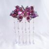 HXN-029 New Antique Super Immortal Crystal Tassel Bow Knot Spring Clip Fashion Hairpin Headwear Accessories