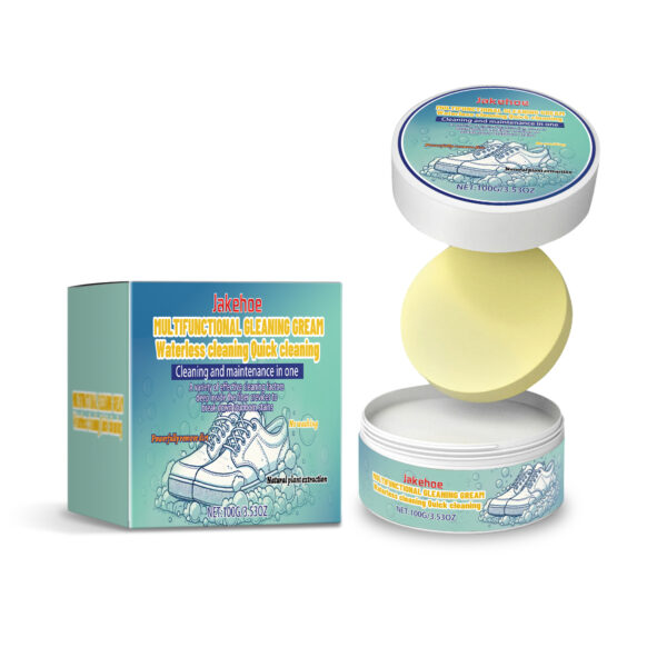JAKEHOE Wholesale Cleaning Stains Shoe Dry Cleaning Agent Non Washable White Shoe Cleaning Cream