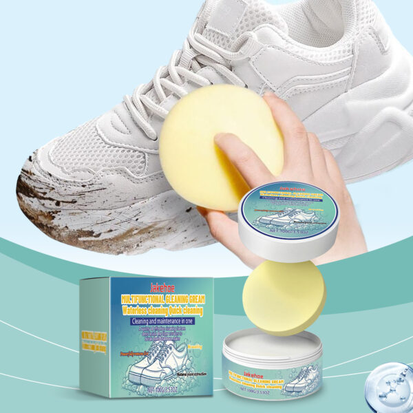 JAKEHOE Wholesale Cleaning Stains Shoe Dry Cleaning Agent Non Washable White Shoe Cleaning Cream